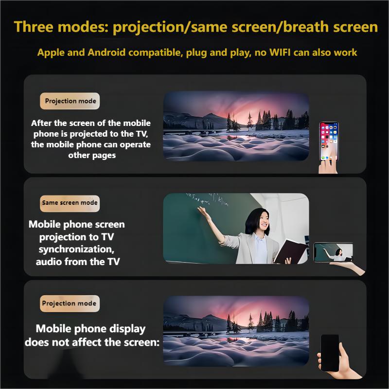 Newly designed TV box for arbitrary playback