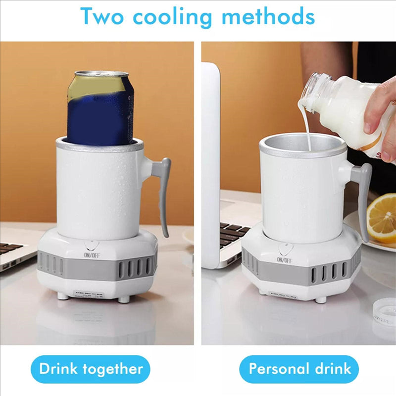 Quick cooling cup