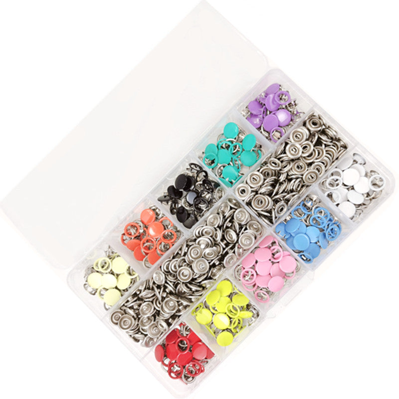 Colorful Five Claw No Sew Prong Snap Buttons SetMetal Snap Button