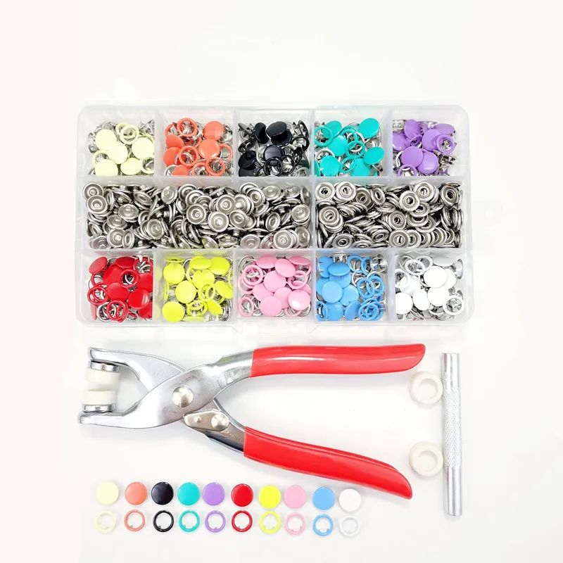 Colorful Five Claw No Sew Prong Snap Buttons SetMetal Snap Button