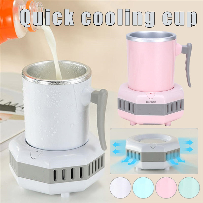 Quick cooling cup