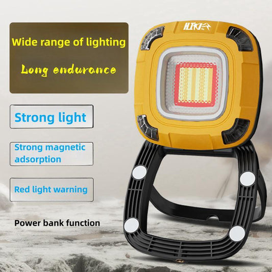 Outdoor new led work light  camp lighting maintenance charging outdoor camping light