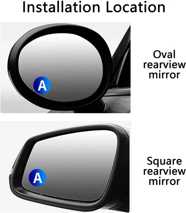 Car Blind Spot Mirror (Buy 1 get 3 free)